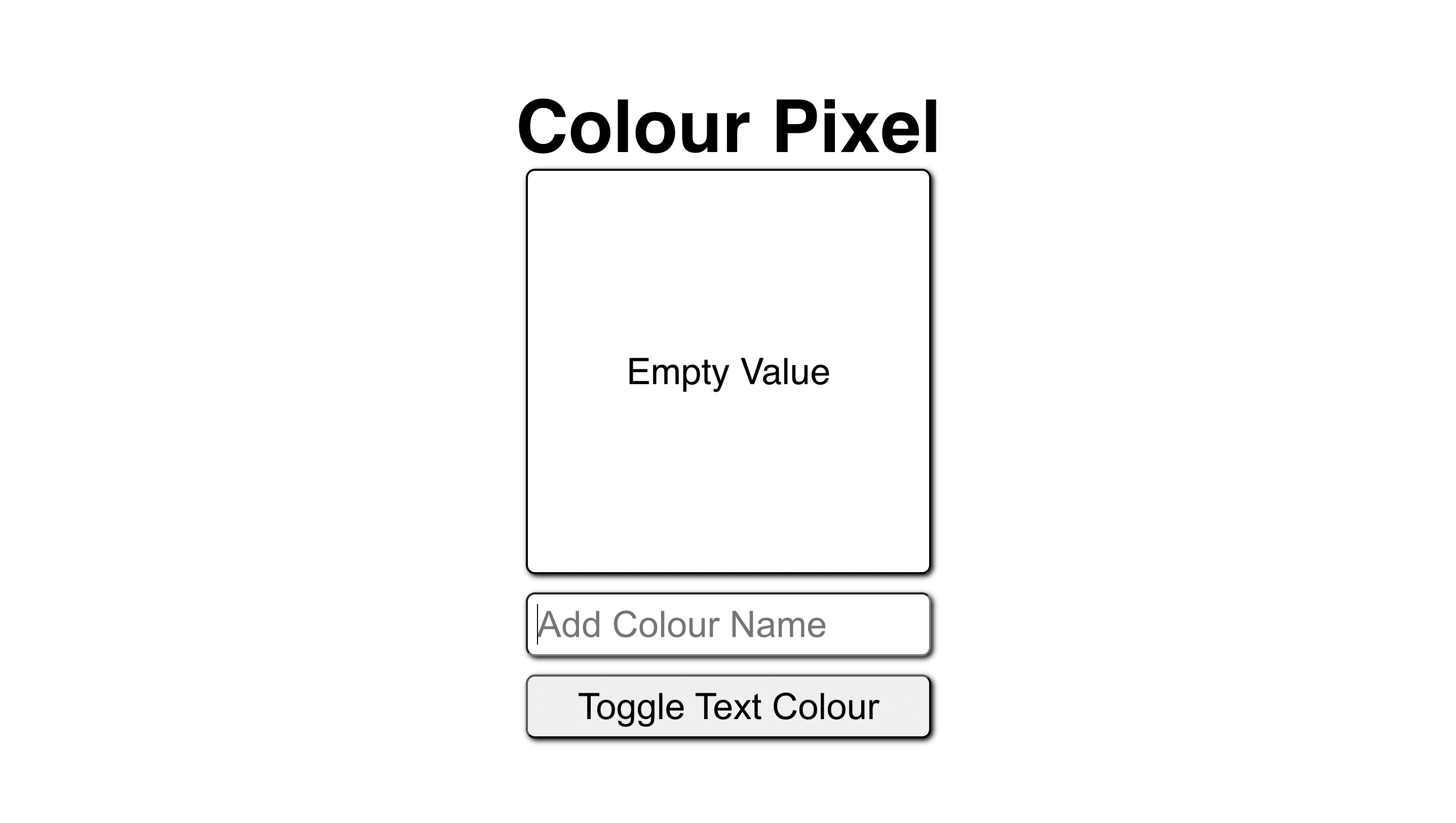 Colour Pixel 1